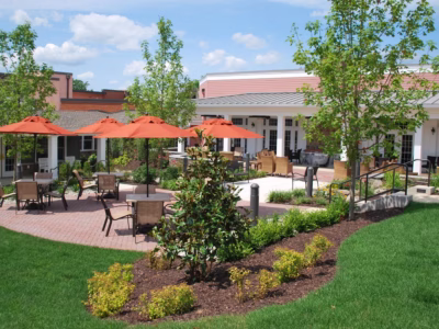 Heath Village court yard