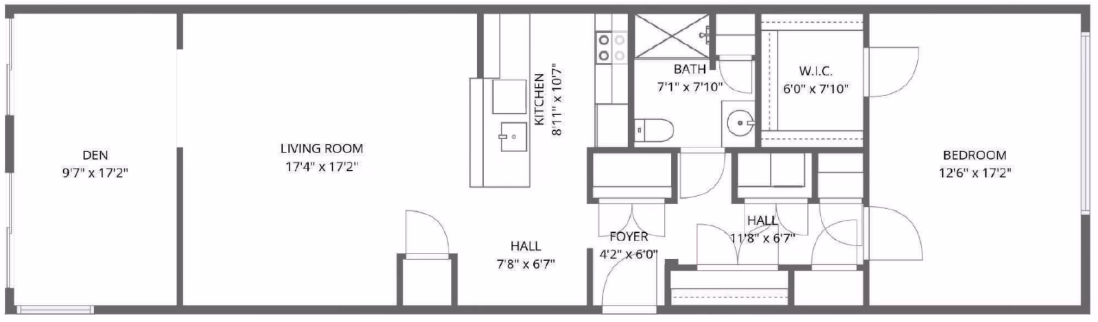 Apartment floor plan