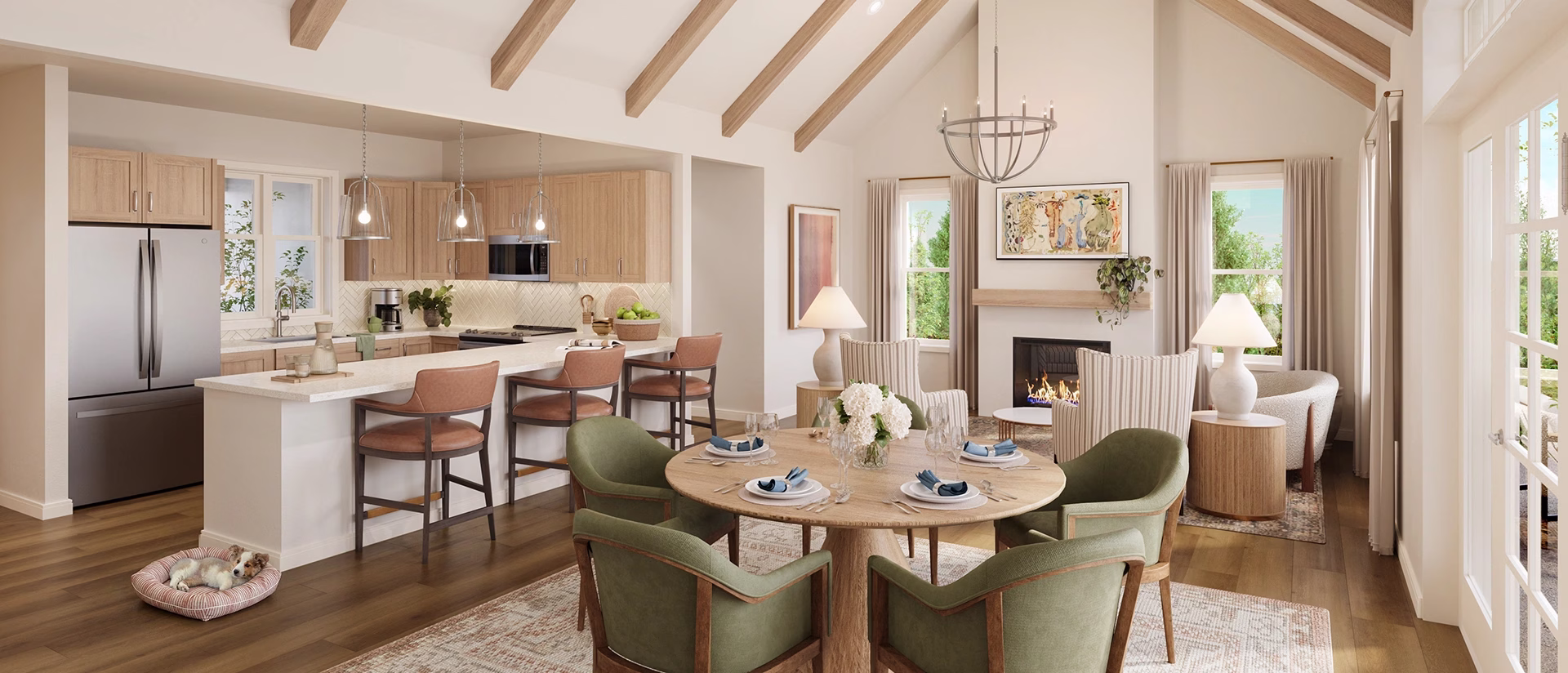 Interior view of Villa